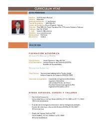 Empieza con tu primer cv: Modelo De Curriculum Vitae Bolivia 2017 Modelo De Curriculum Vitae Curriculum Vitae Curriculum Words