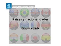 La nacionalidad española es el vínculo jurídico que liga a una persona física con el estado español y que le atribuye la condición de ciudadano. Ppt Paises Y Nacionalidades Powerpoint Presentation Free Download Id 2278736