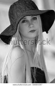 Ladysweet Sixteenyoung Lady Black Stock Photo 586865087