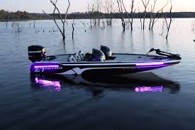 Bass Boat High Output Uv Blacklight Led Light Kit Lifetime Warranty Bass Boat Ideas Bass Boat Bass Fishing Boats