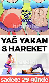 Yag Yakan 8 Egzersiz Egzersiz Fitness Egzersizleri Kolay Egzersiz