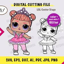 Free Free 297 Lol Doll Svg Black And White SVG PNG EPS DXF File