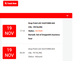 Inaccurate declaration of information regarding the package is entirely the responsibility of the sender. J T Express Out Of Droppoint S Business Hour