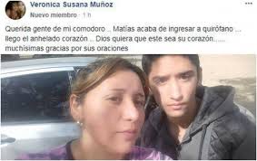 Llegó el anhelado corazón para Matías