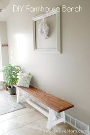Now that you saw how simple the table was to make, it's time for me to show you how to make a farmhouse bench. How To Build A Farmhouse Bench For Under 20 In Supplies Farmhouse Bench Diy Furniture Diy Furniture