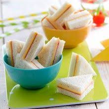 Mini Club Sandwichs Jambon Cheddar Apero Sans Cuisson Recette Apero Facile Aperitif