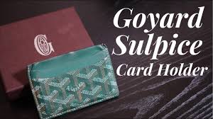 Inspecting this pattern carefully can help you determine if you have the real card the absence of the connecting pattern is as a result of poor attention to detail which is all you need to know that the cardholder is a fake item. Goyard Saint Sulpice Card Holder Wallet Review Unboxing Youtube