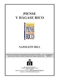 Traducido de la edición de fawcett pien. Piense Y Hagase Rico Libertad Financiera Com Flip Ebook Pages 1 50 Anyflip Anyflip