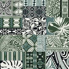 The kakau tattoos from the hawaiian islands are unusual in the way they shape and layer different elements of the tribal patterns into one larger piece. Hawaiian Style Tapa Fabric Patchwork Tribal Vector Seamless Pattern Royalty Free Cliparts Vectors And Stock Illustration Image 129412952