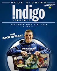 Explore tweets of zach hyman @zachhyman on twitter. Zach Hyman On Twitter Excited To Be Signing My Books At Yorkdale Tomorrow At 11 Am Looking Forward To Meeting Everyone
