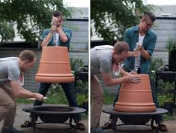 Build A Pizza Oven Using A Firepit Terracotta Pot Diy Project Homesteading The Homestead Survival Com Pleas Diy Pizza Oven Build A Pizza Oven Oven Diy