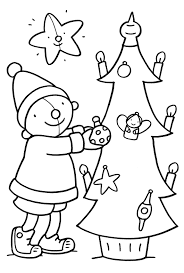Kleurplaat Rompompom Bij De Kerstboom Tijdschrift Rompompom Illustratie Door Marjolein Krijger Zwijsen Peuter Kerst Kerst Thema Kerstbomen
