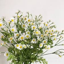 We provide you a wide variety of artificial flower daisy at wholesale price and other jewelry supplies. Artificial Daisy Flowers Silk Fake Chamomile Flowers Stamen Small Daisy For Wedding Home Table Decor Artificial Dried Flowers Aliexpress