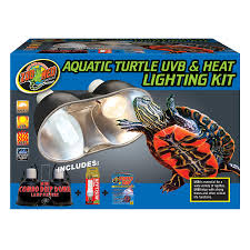 Zoo Med Aquatic Turtle Uvb Heat Lighting Kit Reptile Light Fixtures Petsmart
