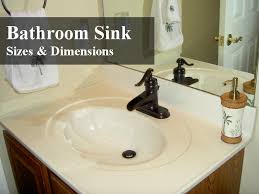 Out of stock eta 8/20/2021. Guide To Standard Bathroom Sink Sizes And Dimensions Finest Bathroom