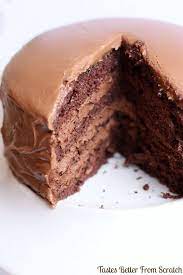 Chocolate Cake With Chocolate Mousse Filling Recipe Best Chocolate Cake Desserts Yummy Cakes