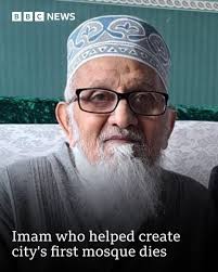 He helped set up Derby's first mosque