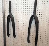 ☆ BMXレーサー　20インチ　カーボンフォーク MINI用 BMX レーサー レース ANSWER アンサー DAGGER カーボン フォーク 20