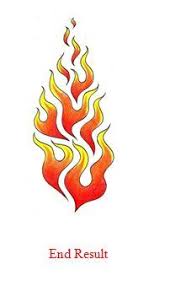 How To Draw Flames Drawing Flames Flame Art Fire Drawing