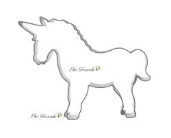 Foremka do naleśników/jajek fred jednorożec. Foremka W Ksztalcie Jednorozca 12 5 Cm Ekoforemki