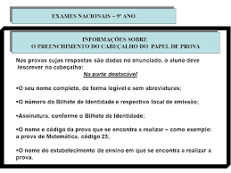Resumo de descrição de caixeiro comercial. Exames Nacionais 9Âº Ano Ppt Carregar