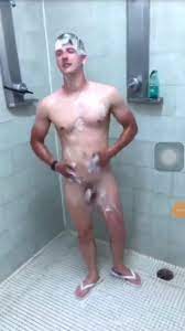Spy shower male
