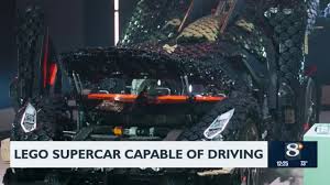 LEGO Supercar Capable of Driving