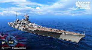 KMS Agir Tier IX German Cruiser Full Stats |