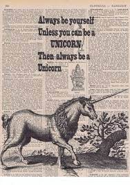 Animal Unicorn Inspirational Citation Cadeau Altered Art Etsy Inspirational Quote Gifts Gift Quotes Inspirational Quotes