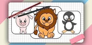 Het leukste is dat je in tekenen in 10 stappen dieren al je lievelingsdieren terug vindt en dat ze met behulp van de stappen ook echt op het dier. Hoe Stap Voor Stap Schattige Dieren Te Tekenen Apps Op Google Play