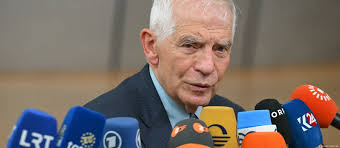 In last stand, EU's Borrell takes aim at Israel