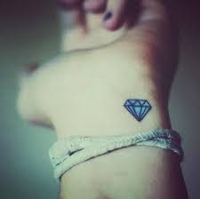 The green diamond has a link with nature and expresses the person's ability to overcome jealousy. Check Out All These Diamond Tattoo Designs