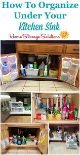 Under Kitchen Sink Cabinet Organization Ideas You Can Use Home Storage Solutions Under Kitchen Sinks Kitchen Sink Organization