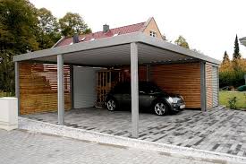 Garagen Carports Oder Garagen Individuelle Carport Gestaltung Der Capotec Unico Portable Carport Modern Garage Carport