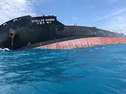 Navio encalhado is a disaster remains in angola. Mergulhadores Realizam Inspecao Em Casco De Navio Encalhado No Maranhao O Imparcial