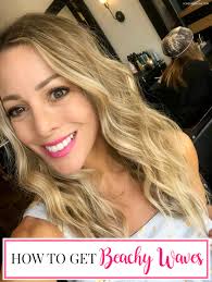 The trick here is to start the curl at the top of your hair as opposed to at the bottom. How To Get Beach Waves With A Curling Iron Honey We Re Home