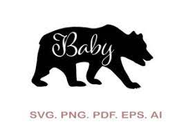 Free Free 329 Black Baby Bear Svg SVG PNG EPS DXF File