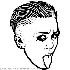 Black And White Celebrity Black And White Vector Portraits Singer Miley Cyrus Vector Graphics Miley Cyrus Portrait Vector Portrait Miley Cyrus