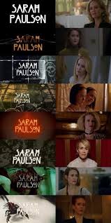 Sarah Paulson Roles American Horror Story Seasons American Horror Story Memes American Horror