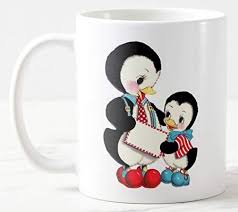 Mum And Baby Penguin Mug 11 Oz Large Handle Ceramic Tea M Https Www Amazon Co Uk Dp B07pfl27dl Ref Cm Sw R Pi Dp U X D8chcb Penguin Mug Baby Penguins Mugs
