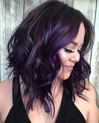 Best purple hair color ideas, including shades for blondes and brunettes and short and long hair, purple highlights, and deep plum hair inspiration to complement all skin tones. 15 Must Have Dark Purple Hair Colour Ideas Topteny Com Magazine Short Purple Hair Hair Color Balayage Dark Purple Hair Color