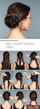 Braids Braids And More Braids Will Make This Seemingly Complicated Updo The Talk Of The Party Key Word Seemi Pretty Braided Hairstyles Easy Hairstyles Hair