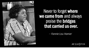 My hope for america and the activists is. Nina Turner No Twitter Happy Birthday Madam Fannielouhamer You Are One Of Our Bridges And We Praise You In Your Memory And That Of Many Of Our Ancestors We Press On Https T Co Hjmsaklo3n
