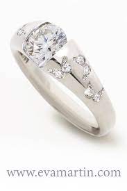 Diamond Butterfly Engagement Ring Custom Made With Any Precious Metal A Butterfly Engagement Ring Aquamarine Engagement Ring Vintage Engagement Rings Sapphire