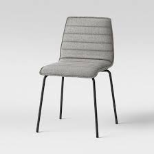 Simplicity And Style Go Hand In Hand With This Salk Modern Quilted Dining Chair From Project 62 153 Dining Chairs Stackable Dining Chairs Gray Dining Chairs