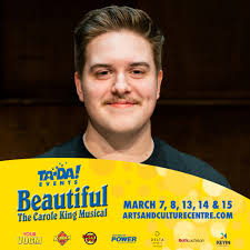 The cast of BEAUTIFUL: The Carole King Musical is some kinda wonderful!  Lucas White (Righteous Brother Bobby Hatfield), a 4th year vocal  performance major at MUN School of Music, has more than