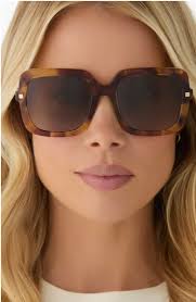 Diff Eyewear SANDRA Brown Fleur