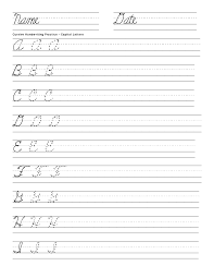 Pull the pencil toward your left elbow when you write. Cursive Letters Practice Sheets Download Printable Cursive Alphabet Free