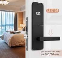 Alavanca de ligação para casa, alavanca de ligação, hotéis, chave, conjunto  digital qr código, porta magnética, hotel, fechadura