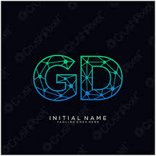English alphabet for children photographic paper (40 inch x 28 inch, rolled). Gd Letter Logo Icon Design Template Elements Stock Vector Crushpixel